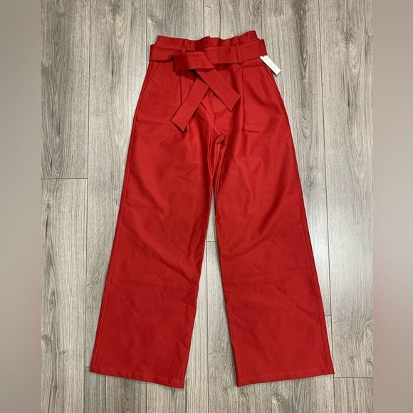 Anthropologie Pants - Anthropologie‎ Paperbag Wide-Leg Trousers Size Small NWT